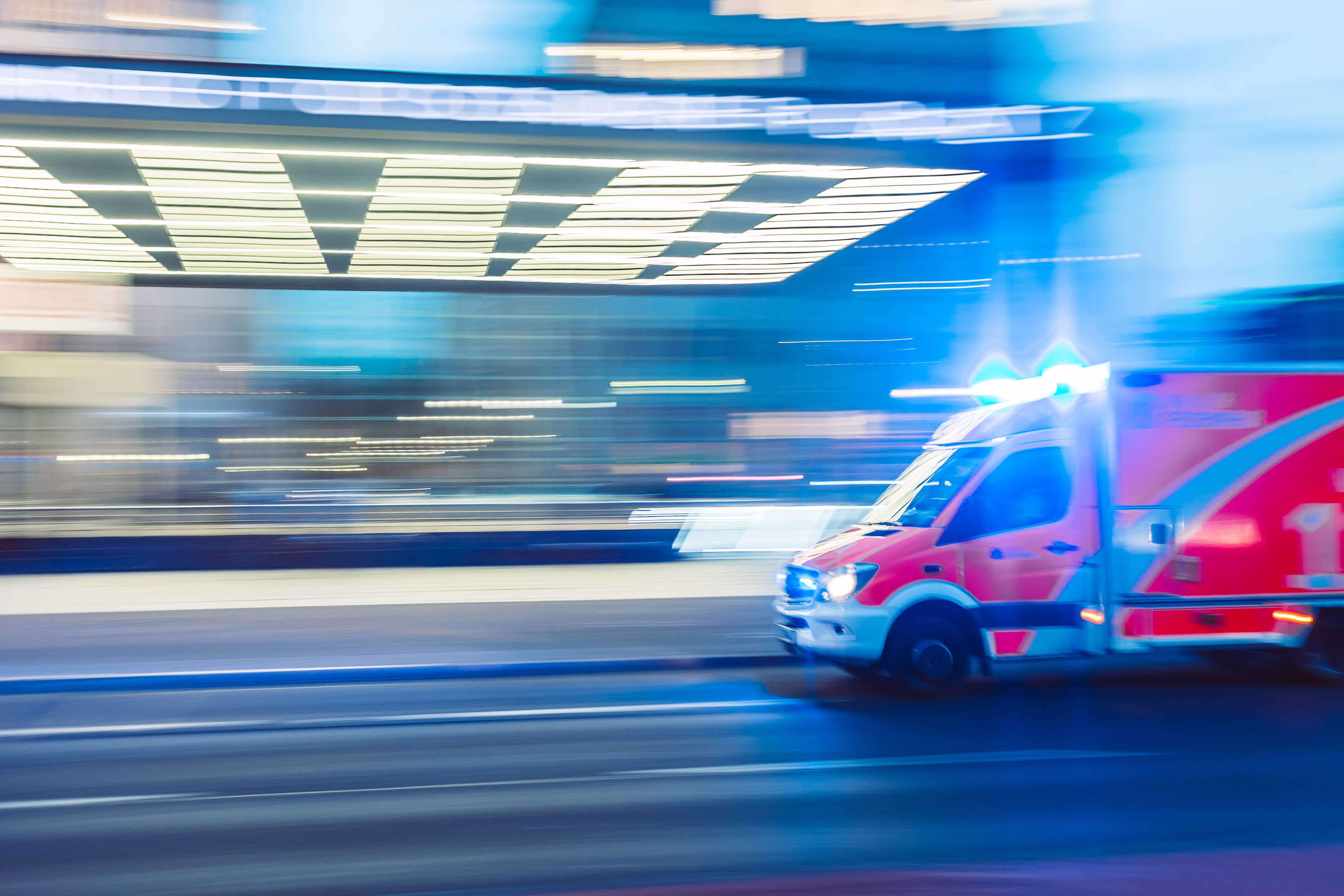 A car accident scene